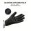 Cycling Gloves Windproof Thermal Touchscreen Padded Palm 7