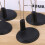 Stuffed Animal Display Stand Black 4 pcs 8