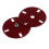 Metal Sew-on Press Studs Snap Fasteners 25mm Red 5 Sets 3