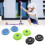 FEAMOS Kids Scooter Wheels with Flashing Lights 2 pcs 6