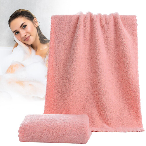 Spa Towels Coral Velvet Quick-Drying Absorbent 1