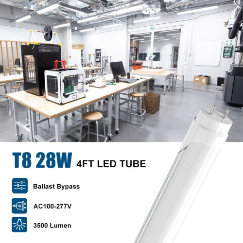 Ampoules LED JESLED 28 W, double rangée (paquet de 4) 1