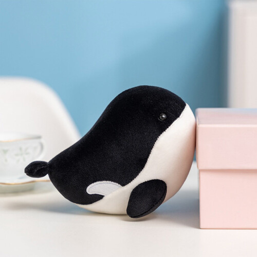 Orca Whale Plush Toy Eco-Friendly 12 inches 2