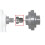 Wood Lathe Chuck Adapter 25mm Inner 33mm Outer Diameter 2