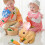 Bunby realistic white hopping bunny toy for kids 6