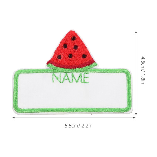 Clothes Name Labels Rectangular Iron-On 10 pcs 1