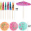 Cocktail Umbrella Picks Paper Wooden 24-Pack 2