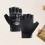 Motorcycle Riding Gloves Half-Finger Breathable Gray 8