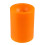 Flameless Flickering LED Candle Orange 7.5x7.5x10 cm 3
