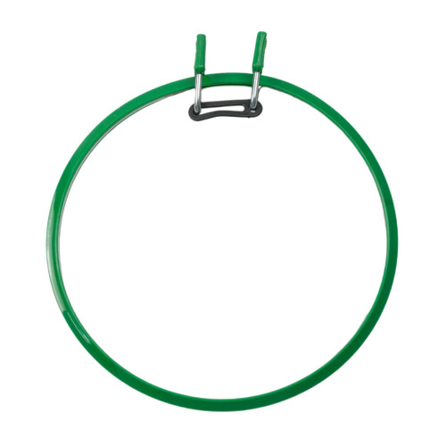 Adjustable Premium Embroidery Hoop Round Green 1