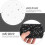 Black Glitter Tulle Fabric Roll 2250 x 15 cm 3