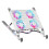 Base di raffreddamento in plastica per laptop con supporto regolabile e doppia 6