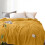 Cooling Fleece Blanket Yellow 70x100cm 6