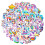 Unicorn Waterproof Stickers DIY Decorative 50-Pack 7
