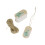 Green Leaf Hanging Tags Hawaii Gift Pattern 50 Pcs 4