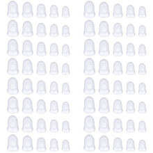 160 Stück Fingerspitzen Schutz, 5 Größen Ukulele Finger Kappen, für Gitarren Ukulele Saiten Instrumente