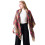Cachecol xadrez feminino, xale macio e oversized com franjas. 5
