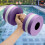 Aquatic Dumbbells Foam Pool Weights 2PCS Blue 2
