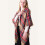 Cachecol xadrez feminino, xale macio e oversized com franjas. 7