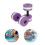 Aquatic Dumbbells Foam Pool Weights 2PCS Blue 5