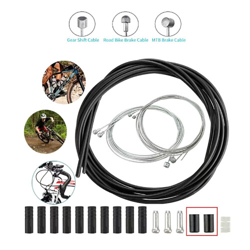 Bike Gear Cable Set Rear and Front Shift Cables 1