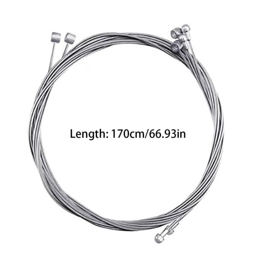 Bike Gear Cable Set Rear and Front Shift Cables 2