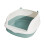 Cat Sandbox Pan Durable Anti-Splashing with Sifting Litter 8