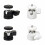 Robust kulehode for fotostativer 360 rotasjon 4