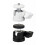 Robust kulehode for fotostativer 360 rotasjon 8