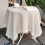 Jacquard geometric square tablecloth 35x59 inch 4