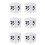 6X  Timer Kitchen Timer  Management Timer for  Management and Countdown 25-5-45-15 Minutes 1