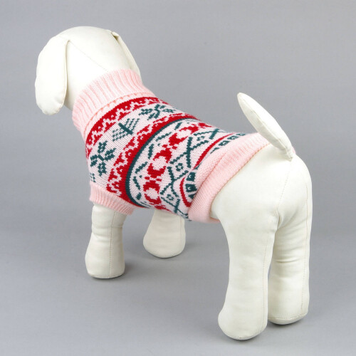 Dog Sweater Flannel Cozy Soft XS 2
