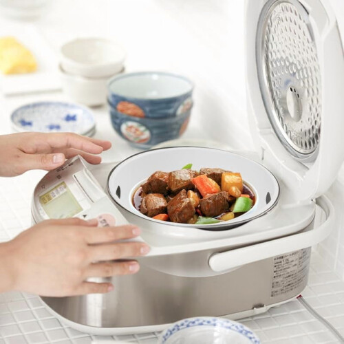 Plastic Steamer Basket for Rice Cooker 3L with Handle 1