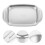 Stainless Steel Fish Roasting Pan Rectangular 13x9 Inch 3