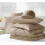 Twin XL comforter set beige 5-piece 6