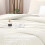 Ivory Comforter Set Full Size 3-Piece Lightweight All-Season 5