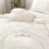 Ivory Comforter Set Full Size 3-Piece Lightweight All-Season 6