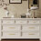 Brass Cabinet Handles Brushed Antique Gold 5-Pack 5