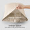 Federe in bambù e rayon, beige, set da 2 (51x66 cm) 5