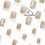 French Tip Square Press-on Nails 24 Pieces 7