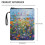 Bible case bag flower field style waterproof polyester with 8