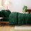 Emerald Green Boho Comforter Set Queen 7-Piece 4