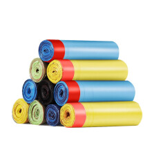 Sacs poubelle 2-3 gallons à cordon de serrage, petits, épais et colorés