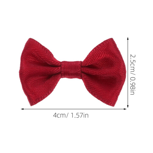 Mini Bow Ties for Crafts Polyester 120 Pcs 1