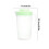 Pichet en plastique transparent avec couvercle 2,5 L 3
