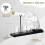 Whiskykaraffset Blyfritt glas 1 Karaff 2 Glas 4