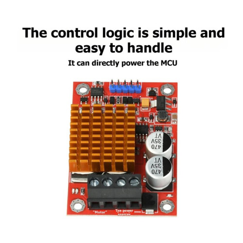 Modulo di Pilotaggio Motore  Ad Alta Potenza 30A H-Bridge Controller 60kHz 2
