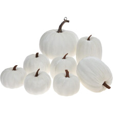 Mesterséges Halloween tök dekoráció 8 db