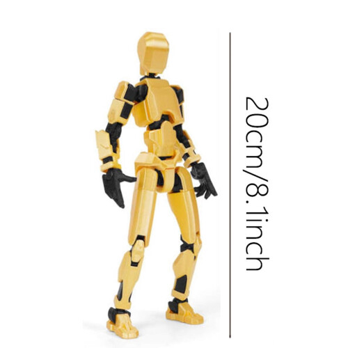 Figurine articulée T13 - Robot multi-articulé (1 pièce) 2