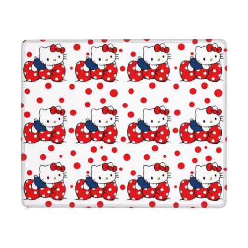 Hello Kitty rubberen muismat vierkant 7x9 inch